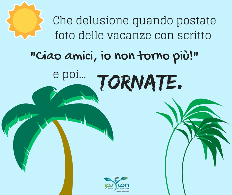 Che delusione quando